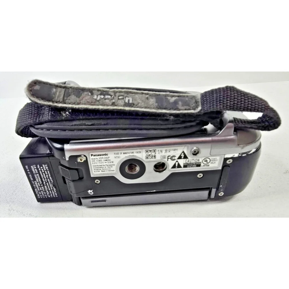Panasonic VDR-D50P DVD Video Camera NOT TESTED